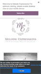 Mobile Screenshot of melodicexpressions.com